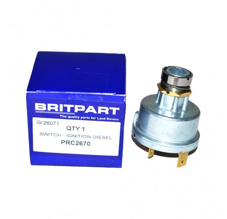Ignition Switch Diesel 1966 Onwards for Vehicles without Steering Column Locks
