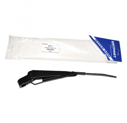 Wiper Arm Series 3 Black with 20 Degree Crank L.H