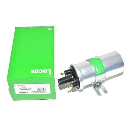 Lucas Ignition Coil Land Rover 4 Cylinder Green Box