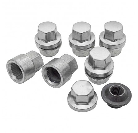 Genuine Locking Wheel Nut Set 5 Alloys
