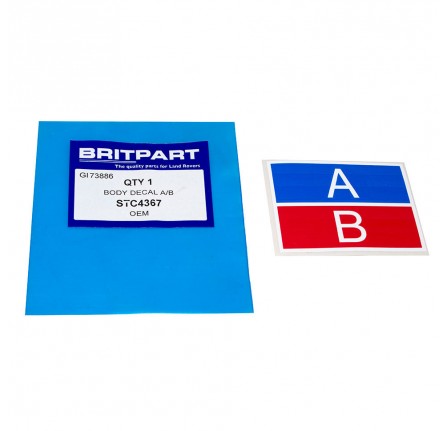 Military A/B Decal