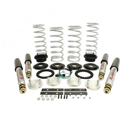 Terrafirma Air to Coil Conversion Kit Heavy Duty Range Rover P38 Includes Shocks