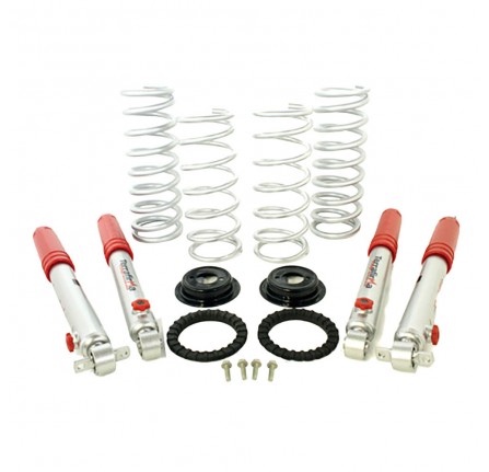 Air to Coil Conversion Kit Discovery 2 Heavy Load +3" Travel 4 Stage Adjustable Shock