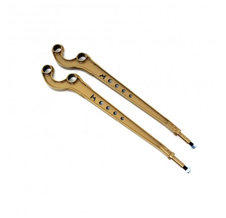 Terrafirma Caster Corrected Radius Arms 90/110/130/D1/RRC 3 Degree to Correct Geometry on Vehicles Lifted 2-3 Inch (50-75mm) (Pair) .