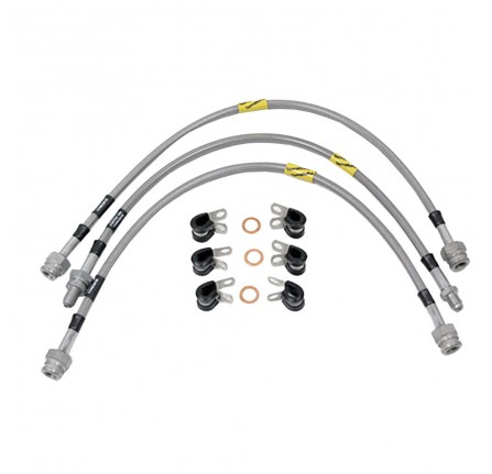 Terrafirma Goodridge +2" Brake Hose Kit 2004 Onwards No Abs