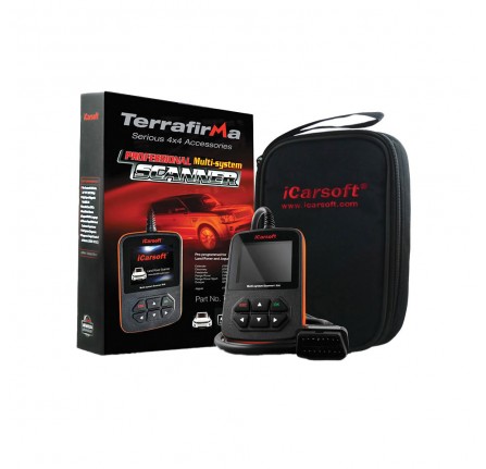 Terrafirma Handheld Diagnostic Multi-vehicle Scanner and Code Reader, Suitable for Defender 1997-2012, Discovery 2002-2013, Freelander 1999-2013, Ranger Rover 1999-2013, Range Rover Sport 2005-2013, Evoque 2012-2013, Jaguar 1994-2014.