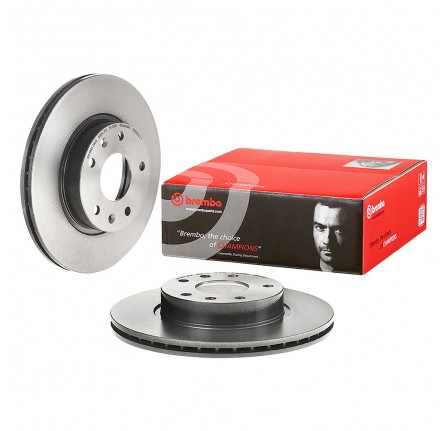 Brembo (Pair) Vented Disc Front Freelander 2001 on