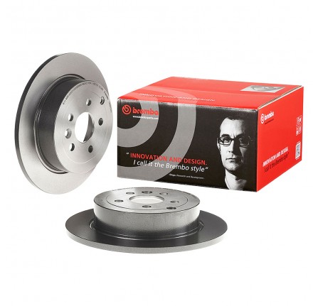 Brembo Rear Brake Discs (Pair) Freelander 2 2.2 Diesel