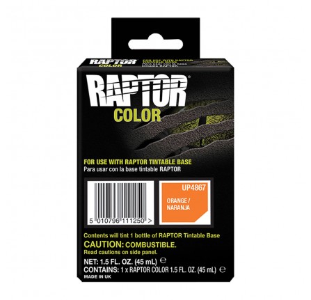 Raptor Colour Pouch 45ML - Orange - Raptor
