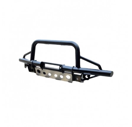 Tubular Winch Bumper with A Bar Defender with Air Con Fully Welded 5mm Steel, Shot Blasted. Powder Coated
