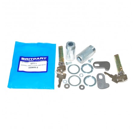 Series Slam Type Lock 2 Barrels and Keys