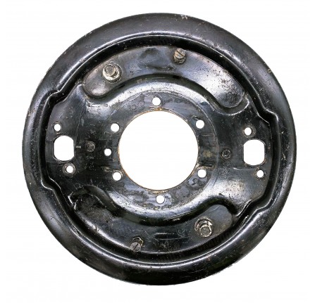 Genuine Back Plate Front LH 1954-84 11 Inch Drums