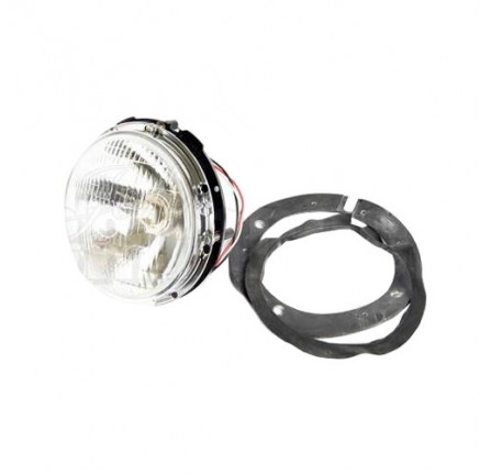 Headlamp Complete Assembly Pre Focus Bulb Type 1951-67 RHD Lucas 700