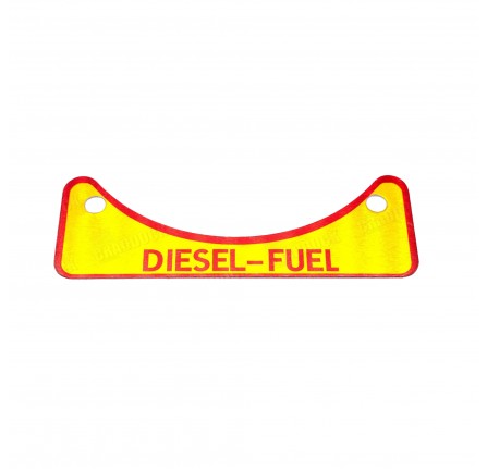 Diesel Badge for Fuel Cap.
