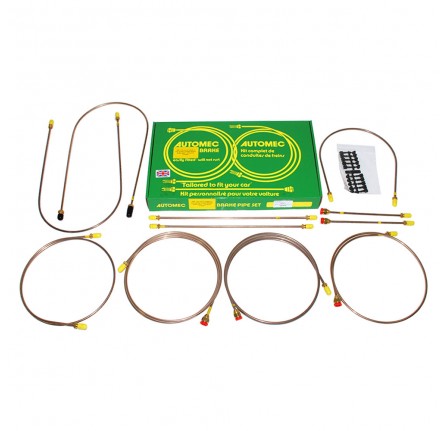 Brake Pipe Set Series 3 (109) LWB Dual Line upto 1980