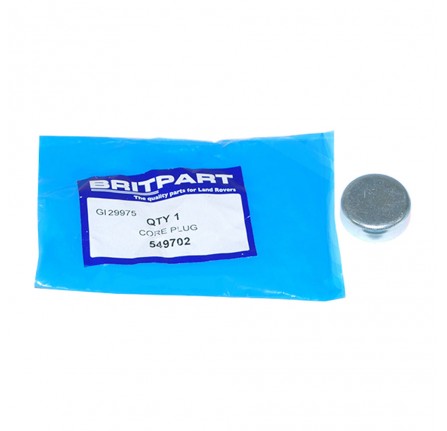 Cup Plug for Cylinder Head 2.5 Petrol and 2.25 Petrol 1972 Onwards.