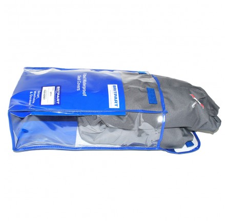 Freelander 1 Rear 60/40 Seat Covers Grey Pre 2004