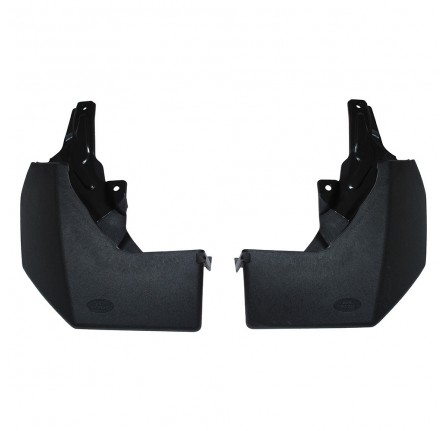 Genuine Rear Mudflap Pair Partially Painted Bumper