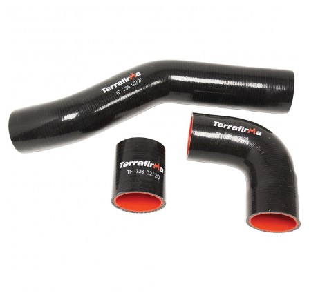 Terrafirma Silicone Intercooler Hose Kit Black 90/110/130/D1 300 TDI