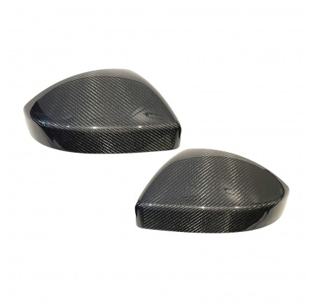 Genuine Exterior Rear View Mirror Housing Cover Carbon Fibre from GA000001 (2 Pieces)