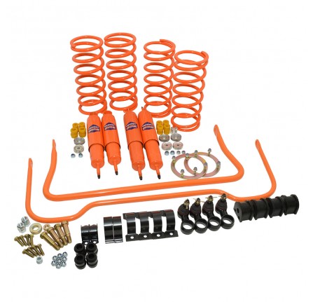 Defender 90 Xd Handling Kit 1" Lowering Kit Standard Spring Lowered Coil Springs Dynamic Shocks Anti Roll Bars & Fittings