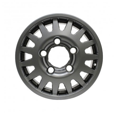 16X7 Maxtrac Blindo Alloy Anthracite 5X165 Offset ET15