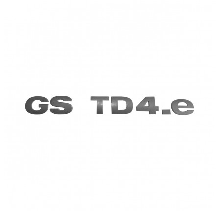 Genuine Tailgate Decal Gs TD4.E for Freelander 2