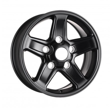 7X16 Gloss Black Boost Style Alloy Wheel 5/165 ET33