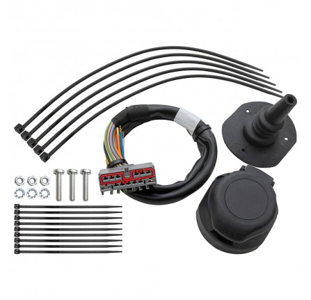 Tow Bar Electrics with 13 Pin Socket and Harness ECU Not Required