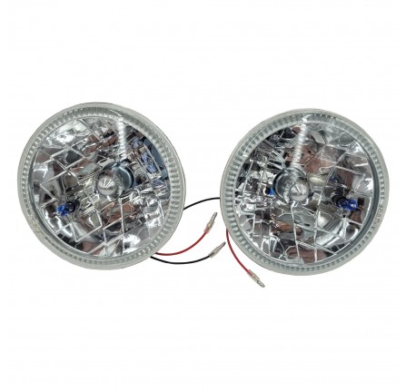 Led Halo Conversion Kit 7" Crystal Light Set (Off Road Use Only)