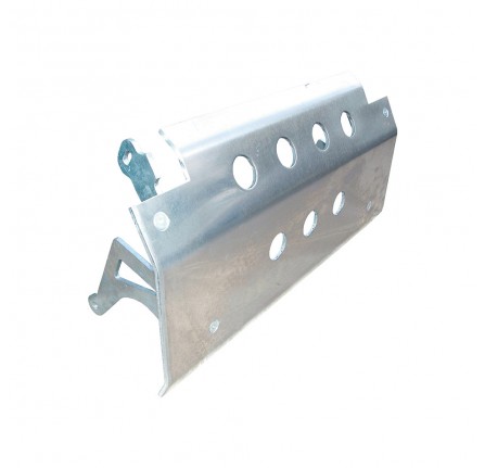 Aluminium Steering Guard Range Rover Classic and Discovery 1 RHD/LHD Main Plate 8mm and 8mm Brackets