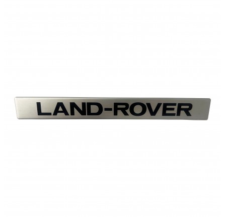 Genuine " Land Rover" Aluminium Bonnet Badge 109V8