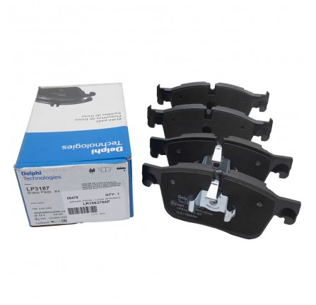 Delphi Front Brake Pads Less Springs