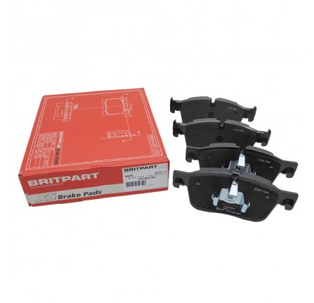 Britpartxs Front Brake Pads Less Springs