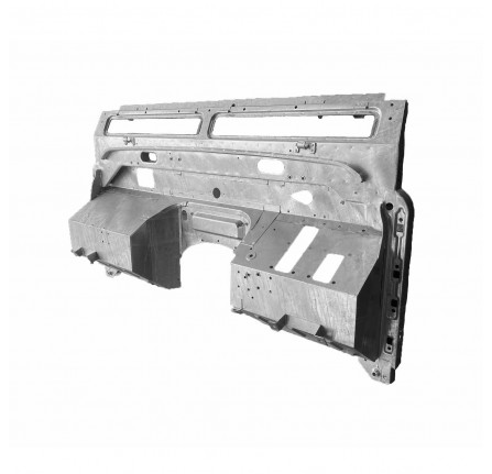 LHD E-coated Bulkhead NA/Td V8 1983 - 1990 (Pre 200TDI) Electro Plated Paint