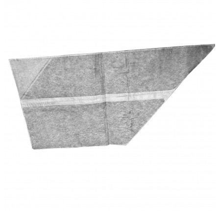 Genuine RH Front Door Blue Grey Silver Decal