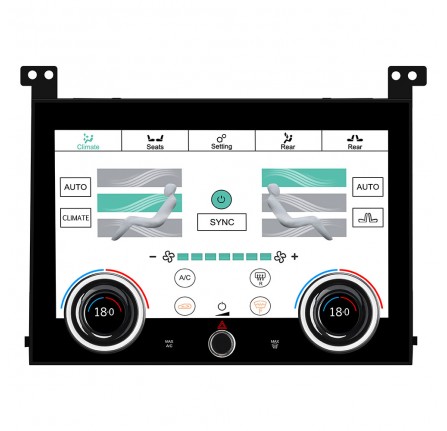 Touch Screen Climate Control Upgrade Range Rover to 2017