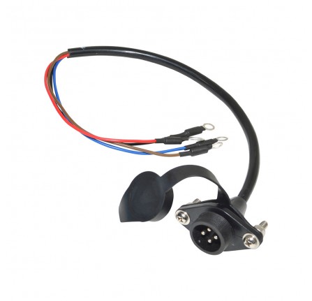 Replacement Remote Plug & Socket 4 Pin for Britpart Winches DB12000I, DB95001, DB9000C, DB8000, DB6000