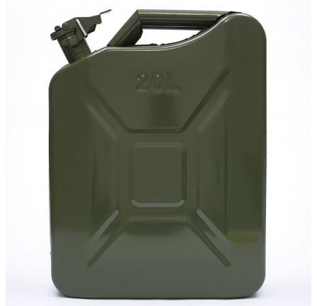 Steel Jerry Can 20L Green
