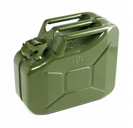 Steel Jerry Can 10L Green