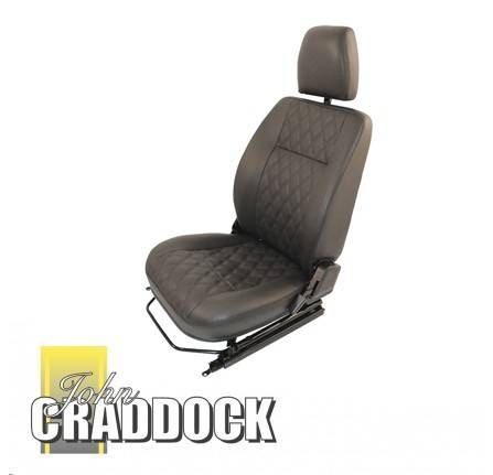 90/110 Front Centre Seat Diamond Black Xs