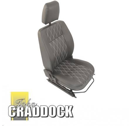 90/110 Front Centre Seat with Headrest Diamond W Hite Xs