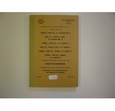 User Handbook Originall Military 12 Volt Series 2/2A