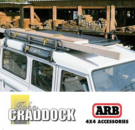 ARB Defender Trade Roof Rack Cage 1850 x 1350 [mesh] Need Fitting Kit 3700030