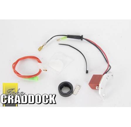 Conversion Kit 2.25 P 45D4 Distributor to Electronic Module Replaces Points and Condenser