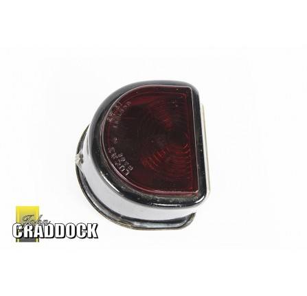 Rear D Lamp 1948-54 Genuine Lucas without Bar
