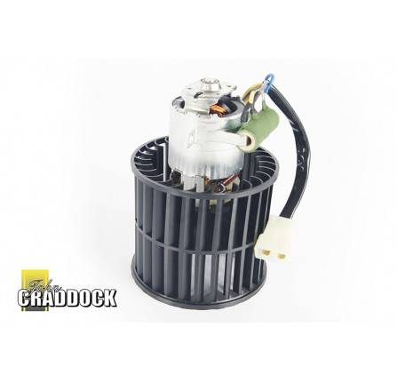 Motor and Fan Assembly Heater Discovery 1 to 1994 and Range Rover Classic 1988 to 94