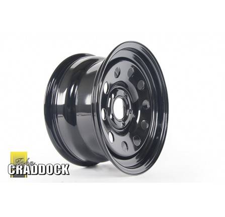 8X16 Black Modular Steel Wheel Discovery 2 and P38 5/120 ET25 Use Wheel Nut ANR4851NG.