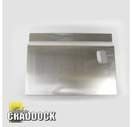Door Skin Lower L/H 1958-84. - (Delivery Surcharge Applies)