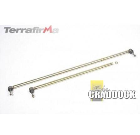 Terrafirma Heavy Duty Steering Rod Discovery 1 30mm Diameter Steel - 3 Track Rod Ends